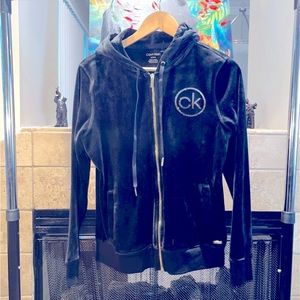 Calvin Klein velour hoody